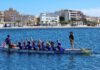 Copa de España de Dragón Boat celebrada en San Pedro del Pinatar.